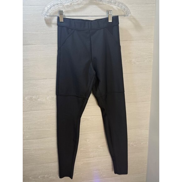 Alo‎ Yoga Black High-Waist Pocket Leggings Womens Size M Stretchy Workout Pants - Picture 7 of 11